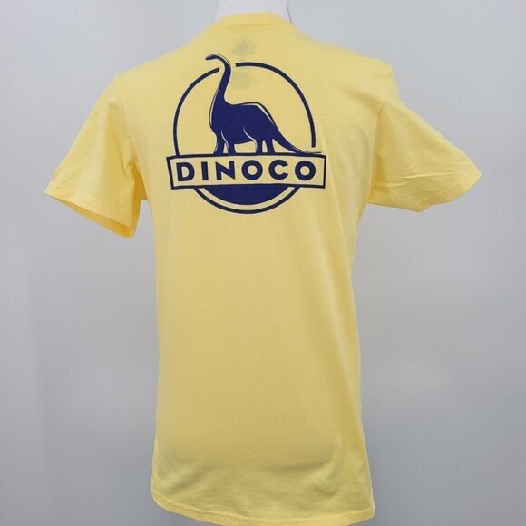 Disney Parks Exclusive Dinoco Graphic Yellow T-Shirt - Picture 8 of 9